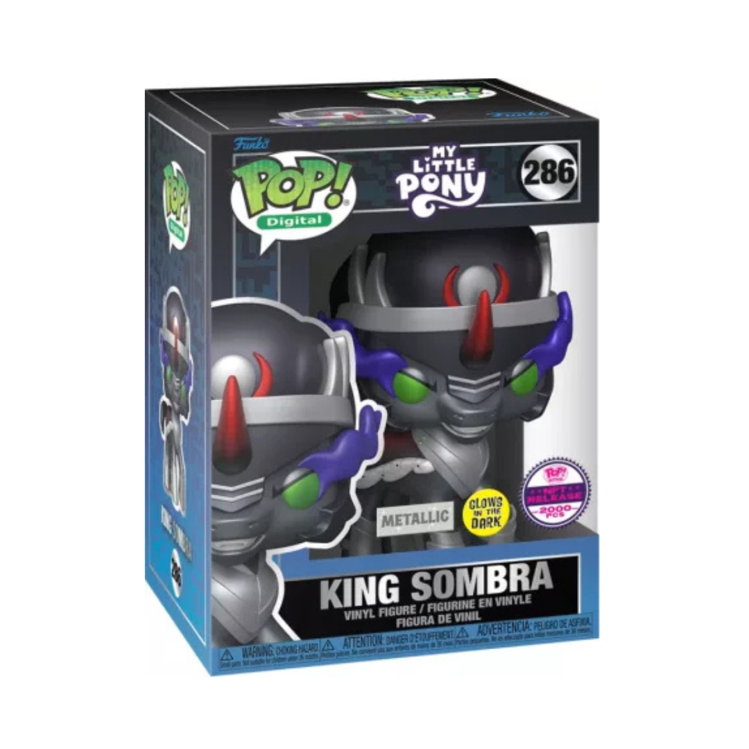 Funko POP! NFT - My Little Pony #286 King Sombra gitd metallic ( 2000pcs )