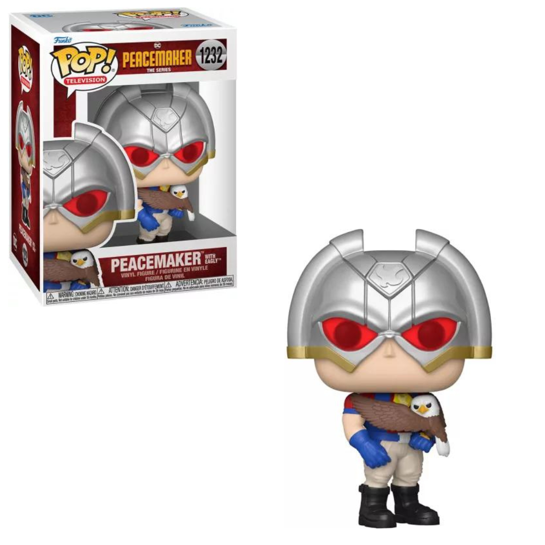 Funko POP! DC #1232 Peacemaker with eagly