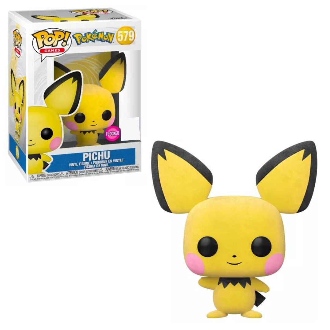 Funko POP! Pokemon #579 Pichu Flocked