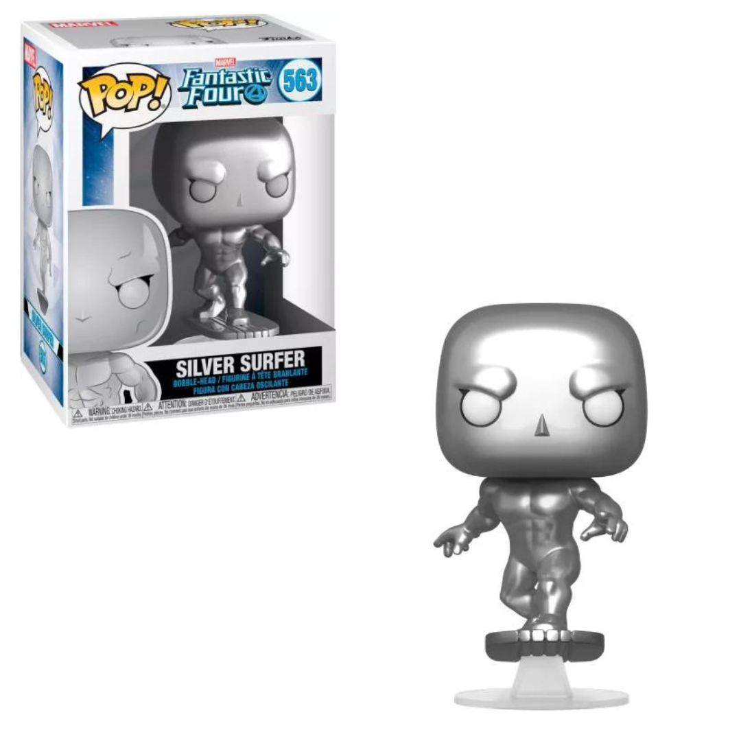 Funko POP! Fantastic Four 4 #563 Silver Surfer