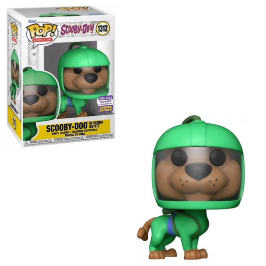 Funko POP! #1312 Scooby Doo in scuba outfit