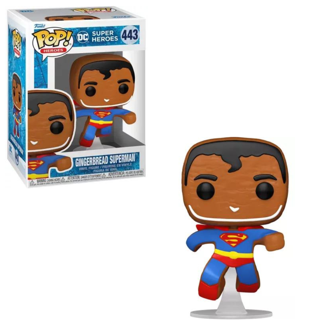 Funko POP! Super Heroes #443 Gingerbread Superman