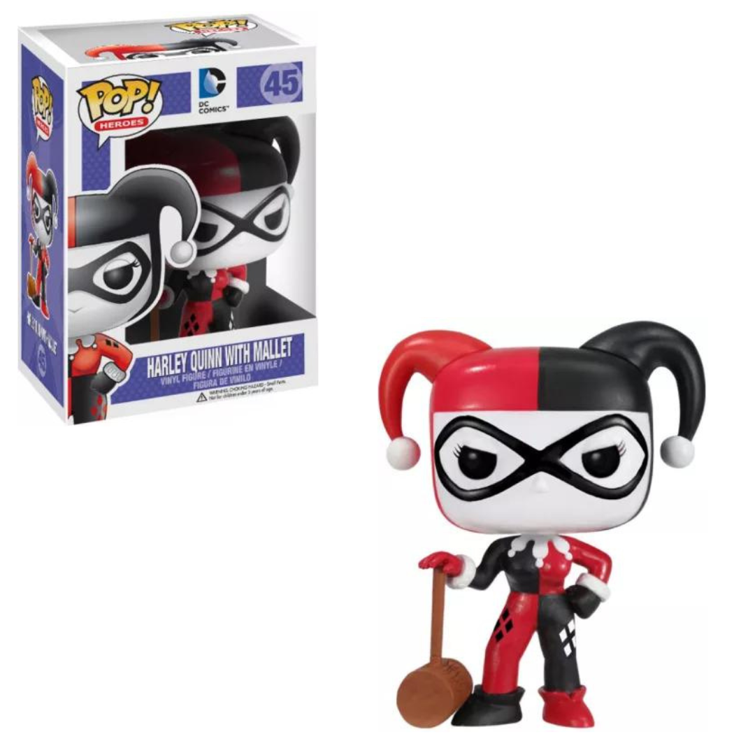 Funko POP! DC Batman #45 Harley Quinn with mallet