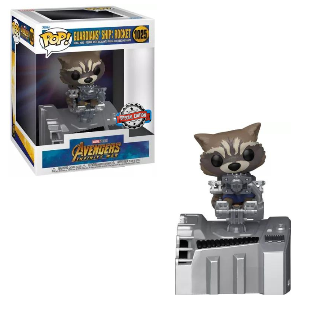 Funko POP! 6'' Avengers #1025 Guardian's ship : Rocket