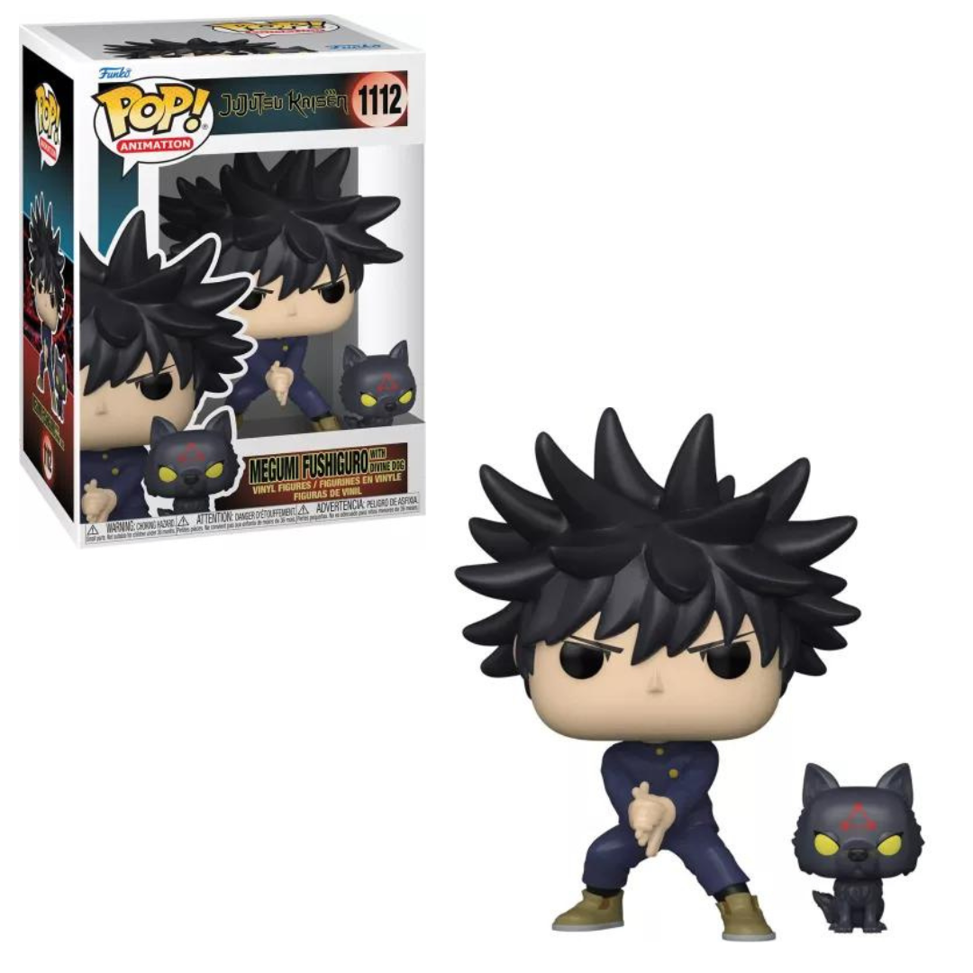 Funko POP! Jujutsu Kaisen #1112 Megumi Fushiguro Dog