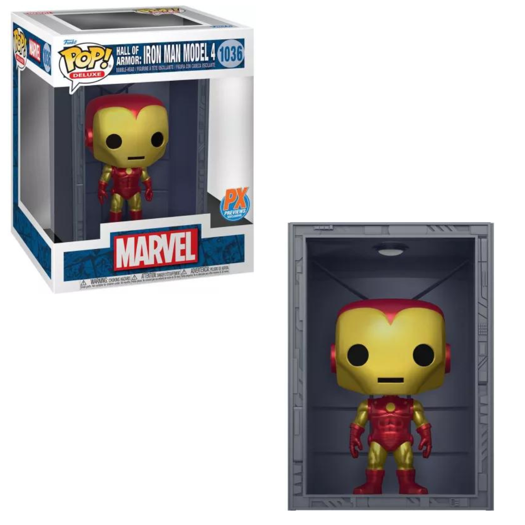 Funko POP! 6'' Hall of Armor #1036 Iron man model 4