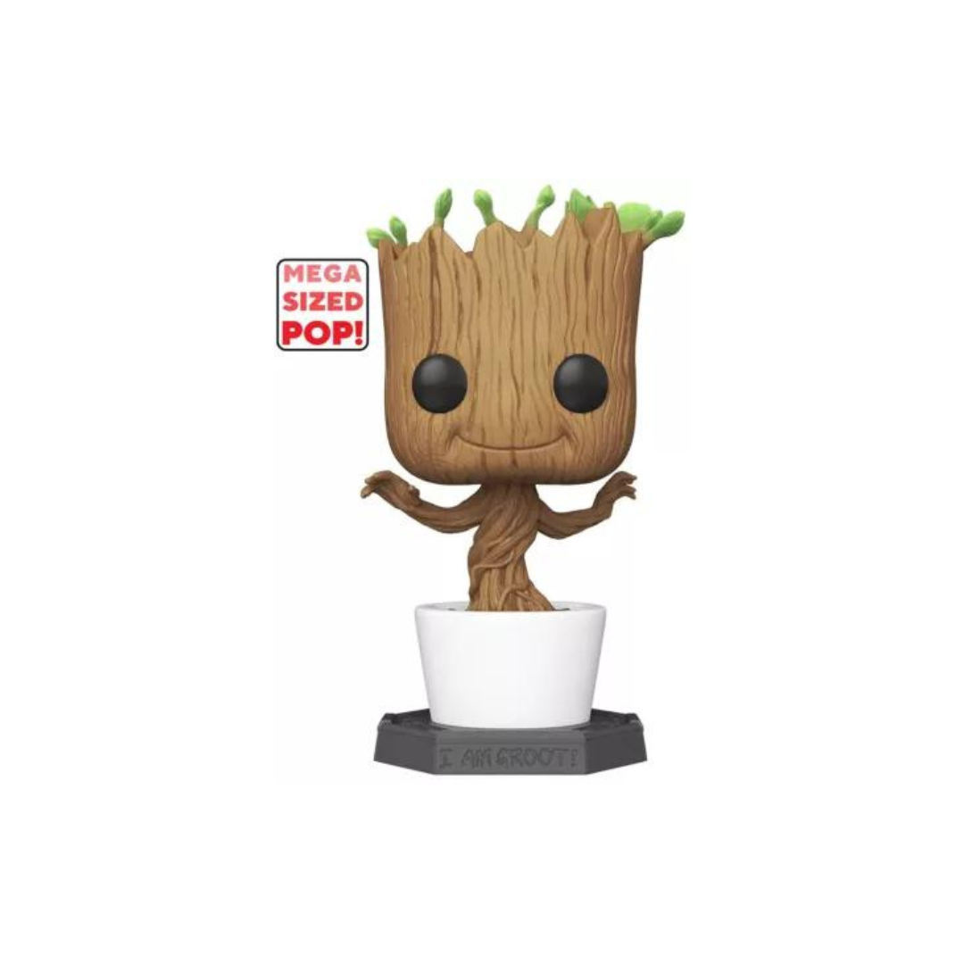 Funko POP 18'' Marvel #01 Groot flocked  *1500 Units Limited