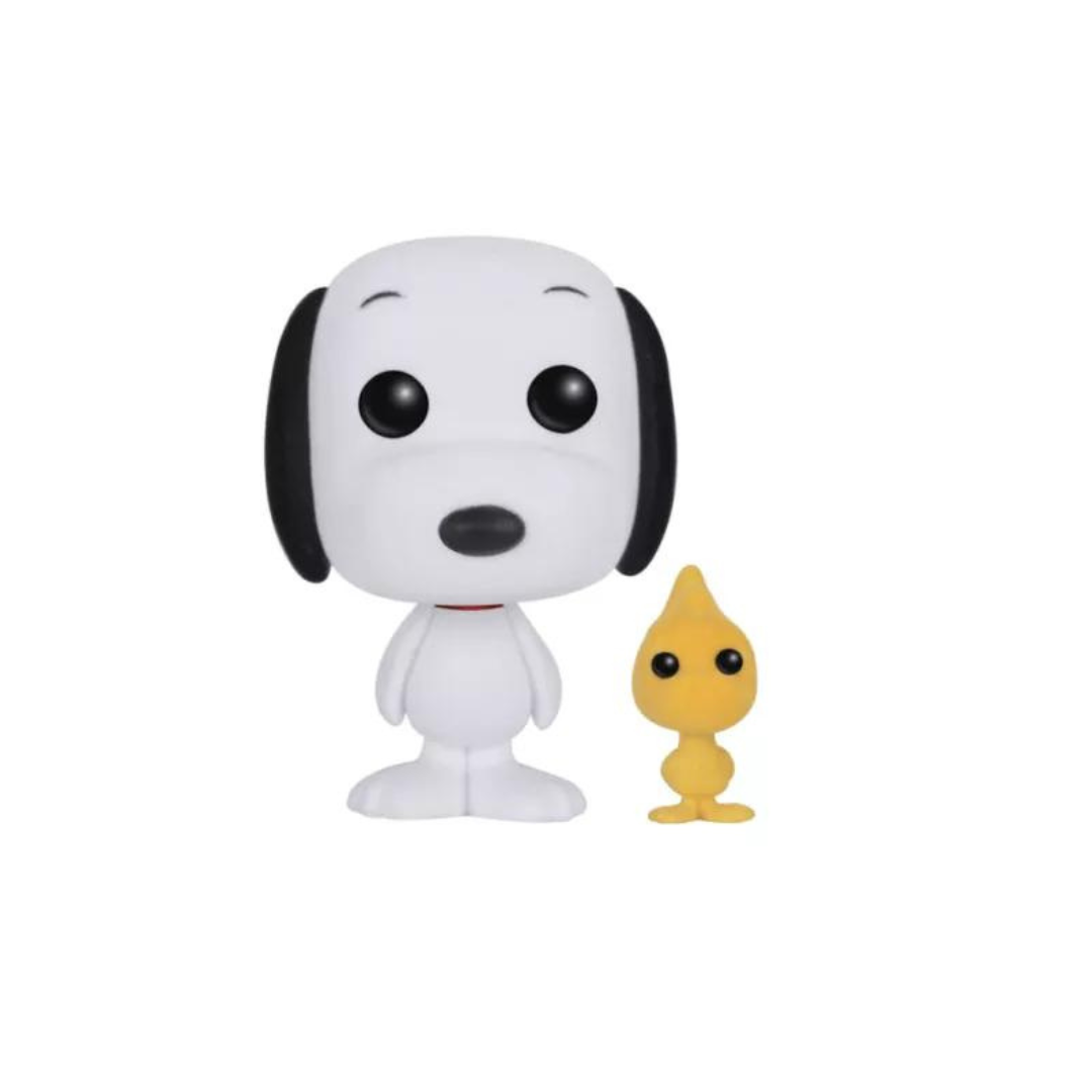 Funko POP! Peanuts #49 Snoopy and Woodstock flocked