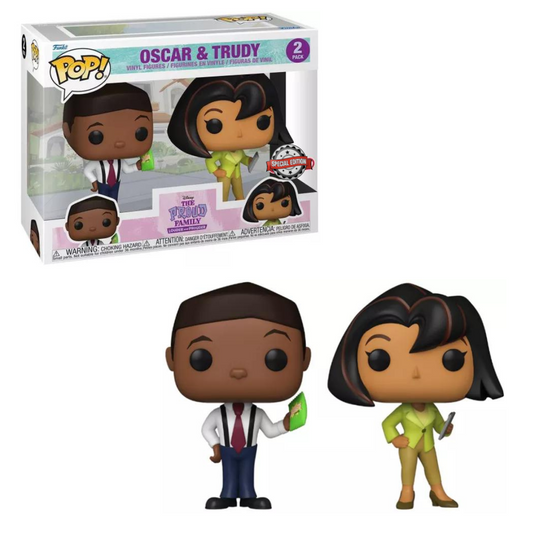 Funko POP! The Proud Family #2Pack Oscar &amp; Trudy