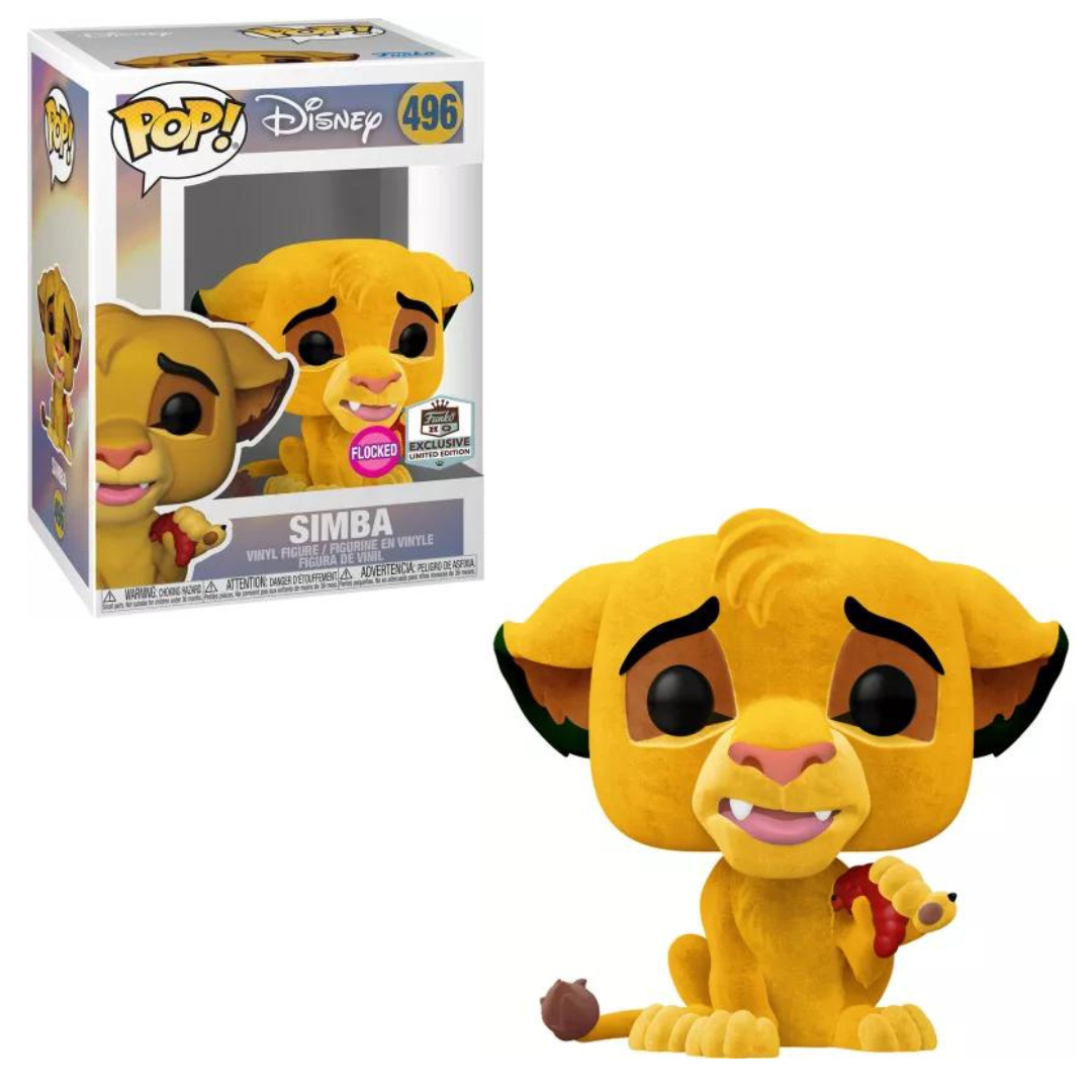 Funko POP! Disney #496 Simba flocked