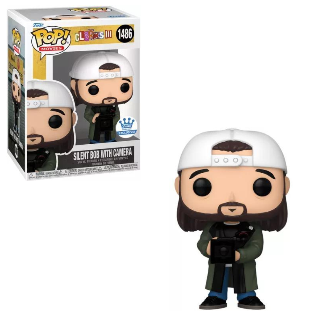 Funko POP! Clerks III #1486 Silent Bob with camera