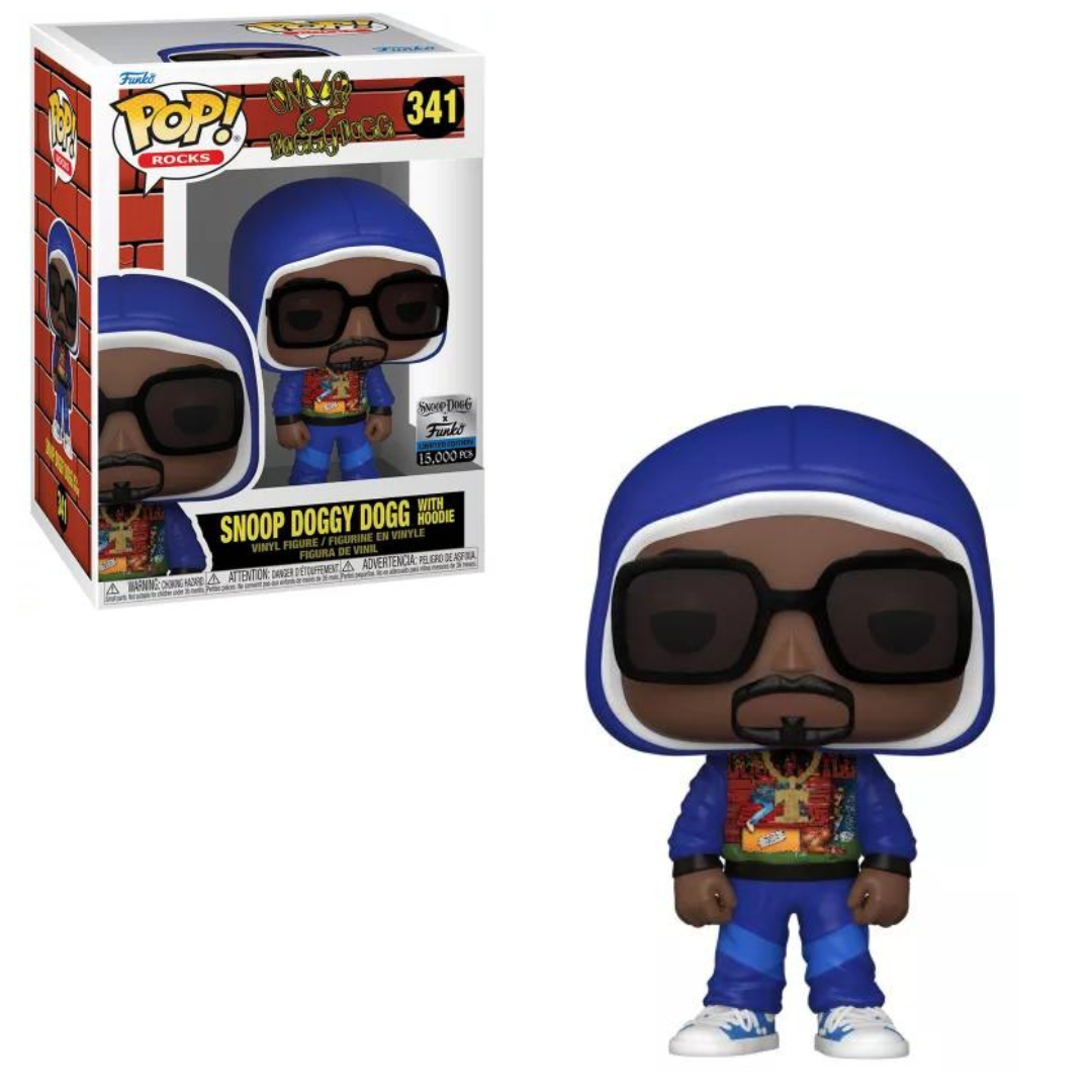 Funko POP! Rocks #341 Snoop Doggy Dogg with hoodie 15 000 PCS Limited