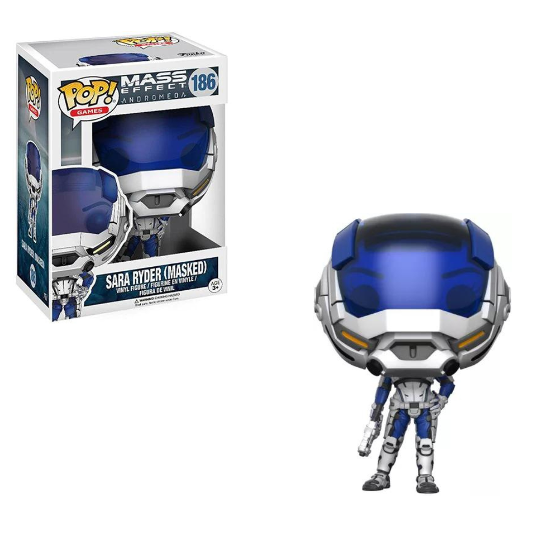 Funko POP! Games - Mass Effect #186 Sara Ryder Masquée