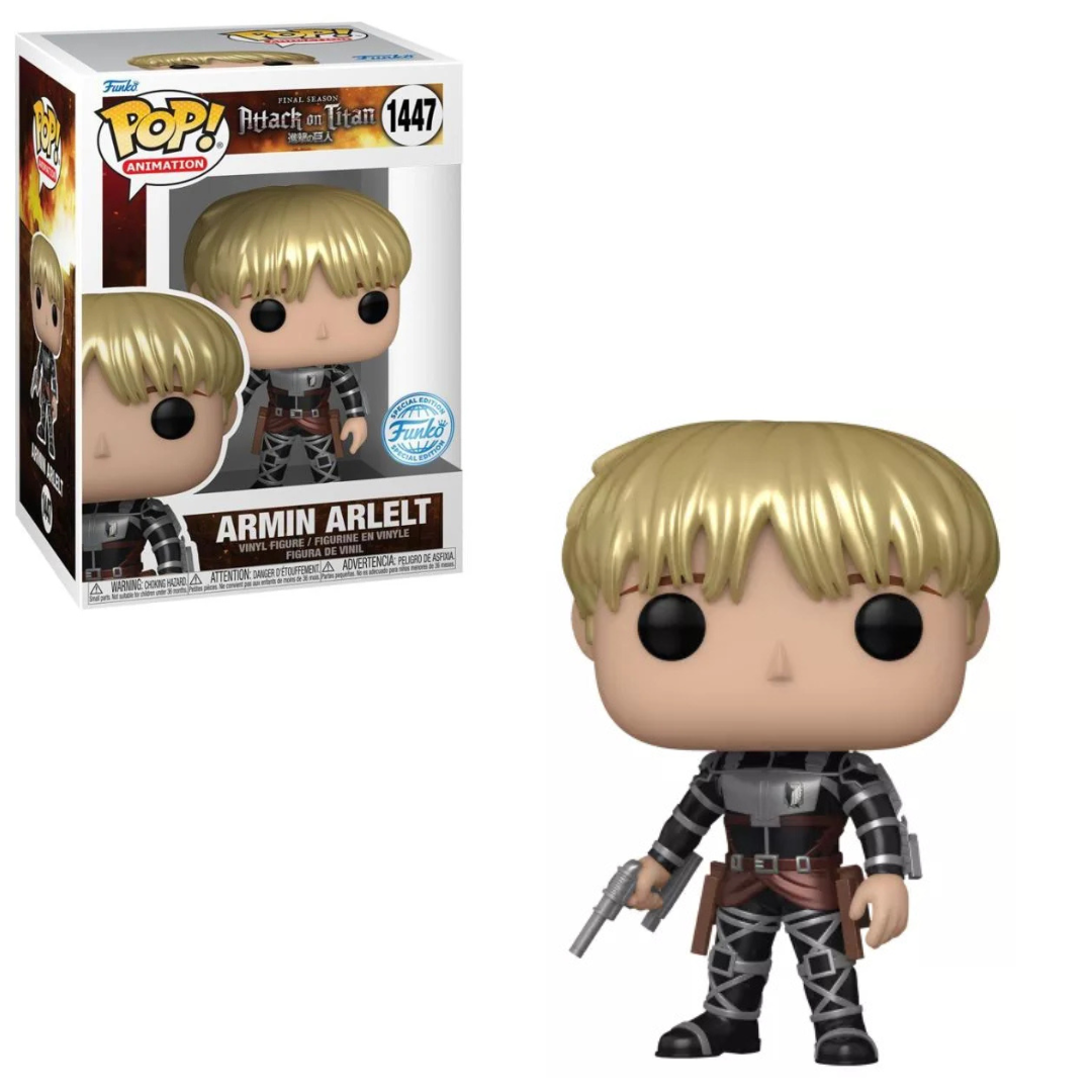 Funko POP! AoT #1447 Armin Arlelt Metallic