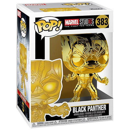 Funko POP! Marvel - Black Panther #383 Black Panther Gold