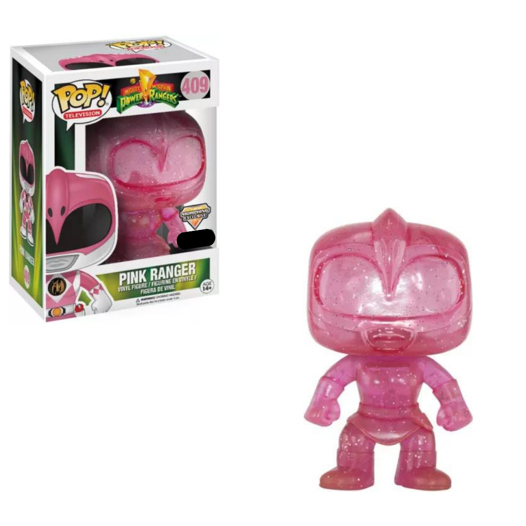 Funko POP! Power Rangers #409 Pink Ranger Translucide