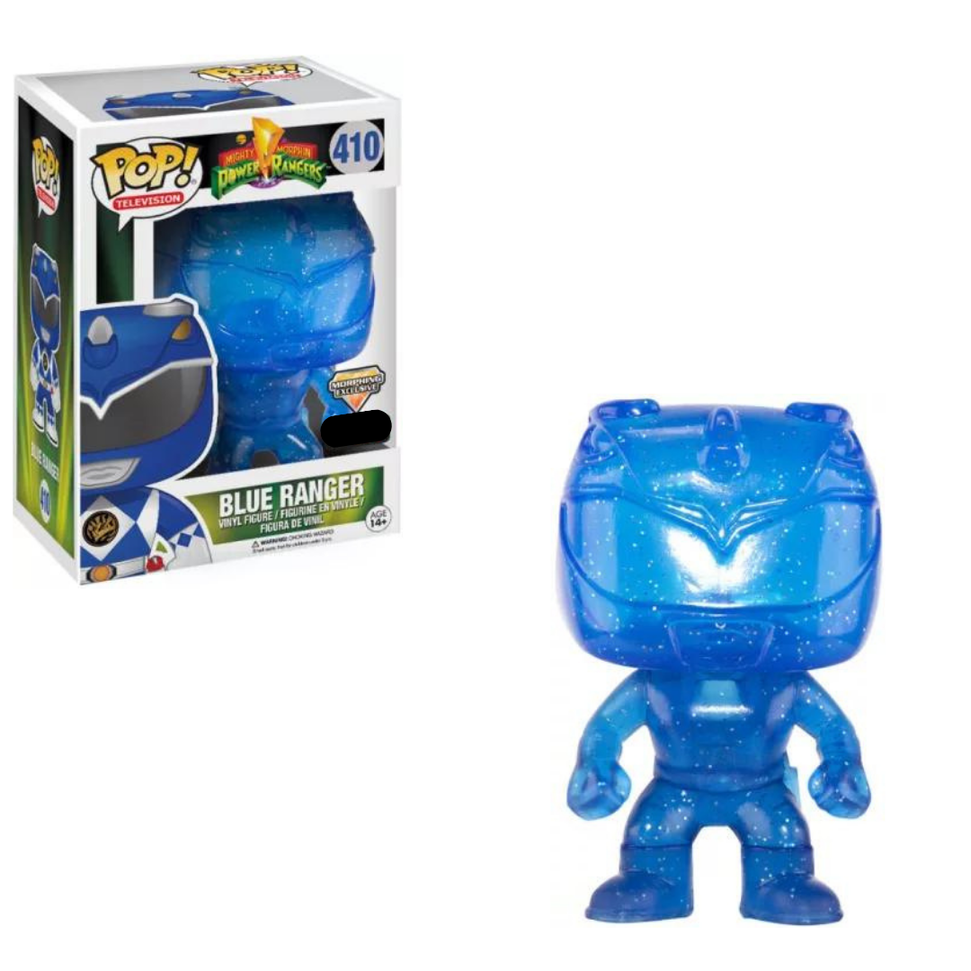 Funko POP! Power Rangers #410 Blue Ranger Translucent