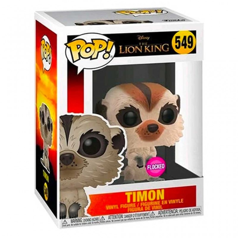 Funko POP! Disney - The Lion King #549 Timon Flocked